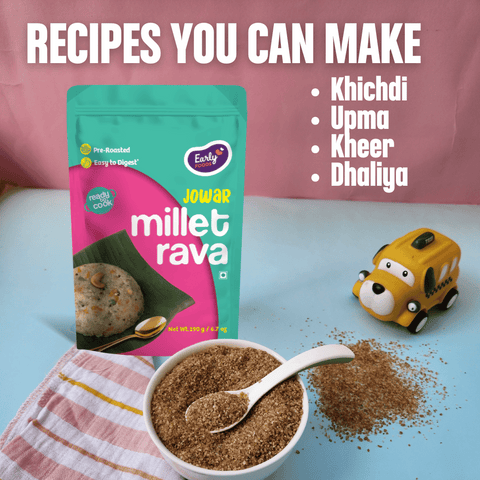 Pack of 3 - Millet & Kaphli Wheat Rava