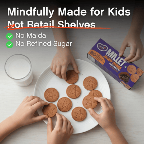 Pack of 6 - Millet Jaggery Cookies