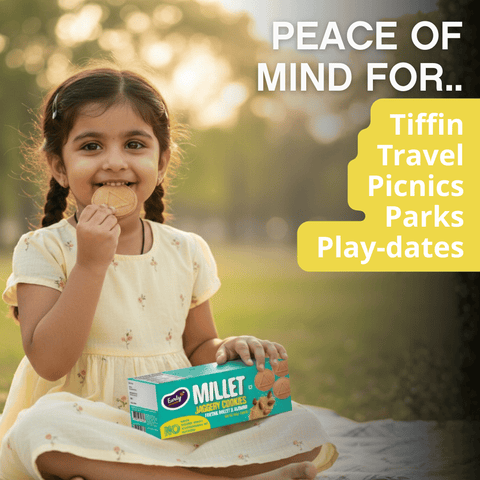 Chota Pack- Foxtail Almond Jaggery Cookies