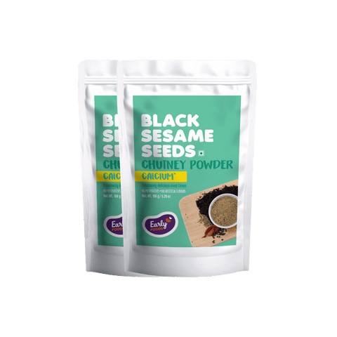 Twin Packs - Black Sesame Seeds Chutney Powder