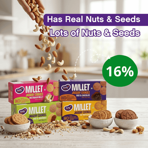 Pack of 4 - Millet Jaggery Cookies