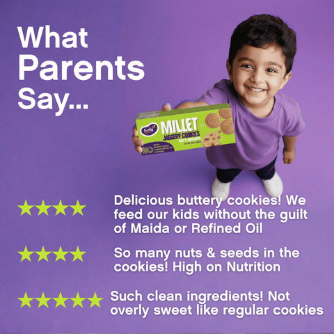 Pack of 4 - Millet Jaggery Cookies