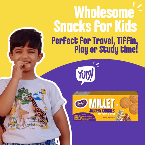 Pack of 4 - Millet Jaggery Cookies