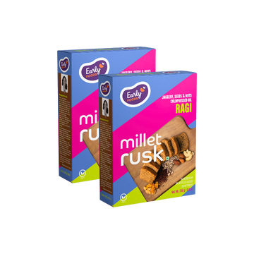 Millet Rusk Millet Rusks – Early Foods India