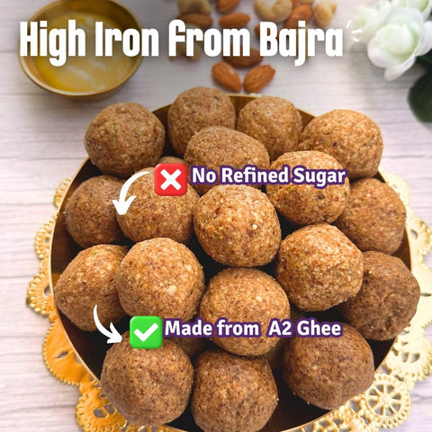 Pack of 2 - Bajra & Dry Fruits Choco Chip Laddoos