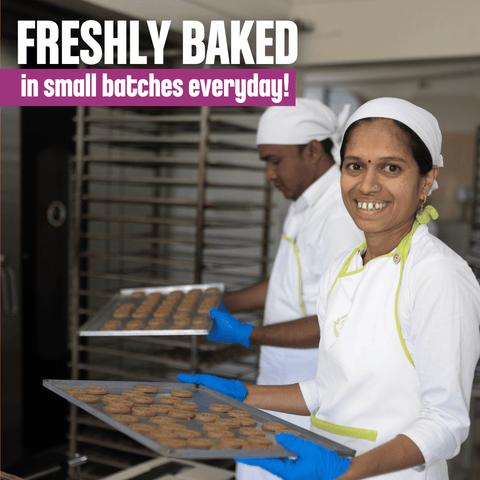 Pack of 2 - Ajwain, Ragi Choco Jaggery Cookies