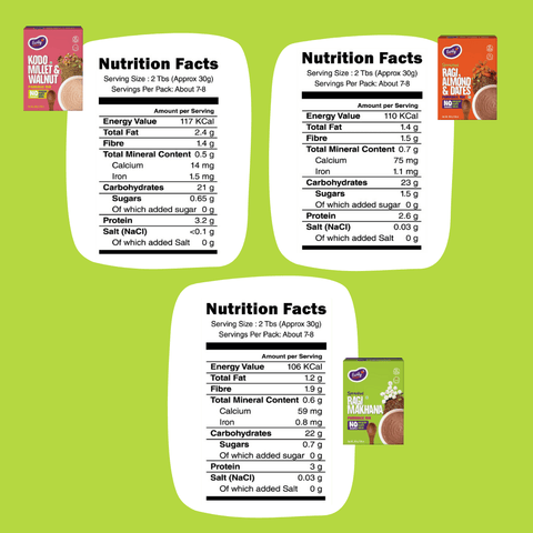 Pack of 3 - Dinner Porridge Combo