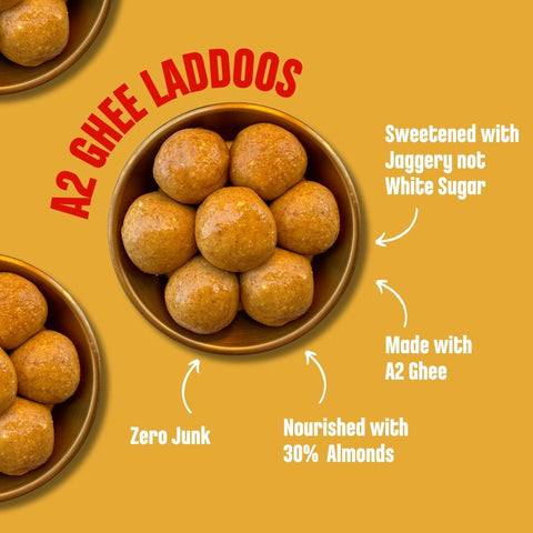 Pack of 2 - Sathu Badam & Jowar Choco Chip Laddoos