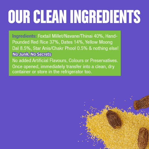 Trial Pack -  Foxtail Millet & Dates Porridge Mix