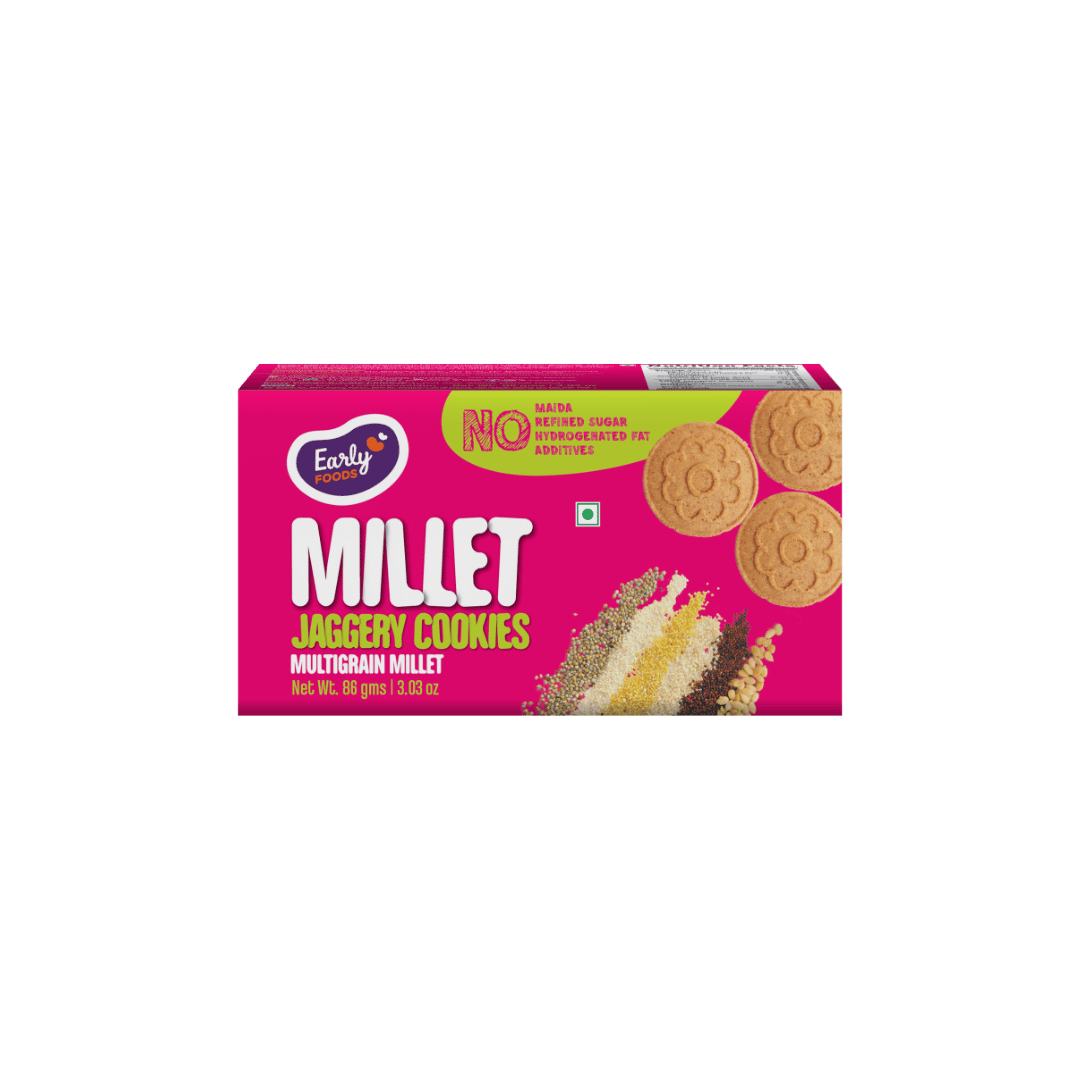 Millet Jaggery Cookies