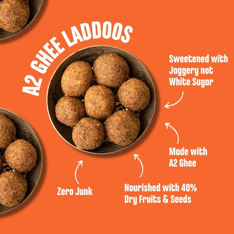 Pack of 2 - Sathu & Jowar Flax Seeds Laddoos