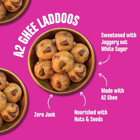 Pack of 2 - Jowar Choco Chip & Dry Fruits Choco Chip Laddoos