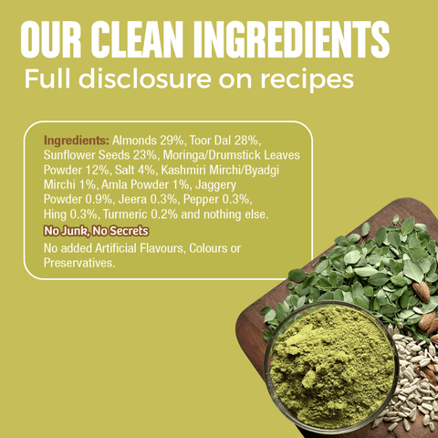 Trial Pack - Moringa Chutney Powder