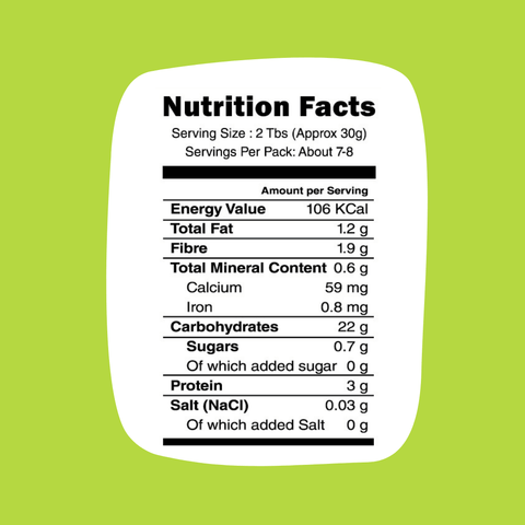 Sprouted Ragi Makhana Porridge Mix