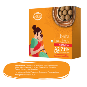 Diwali Gift Combo - Pack of 2 A2 Ghee Millet Laddoos