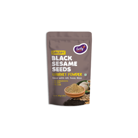 Black Sesame Seeds Chutney Powder