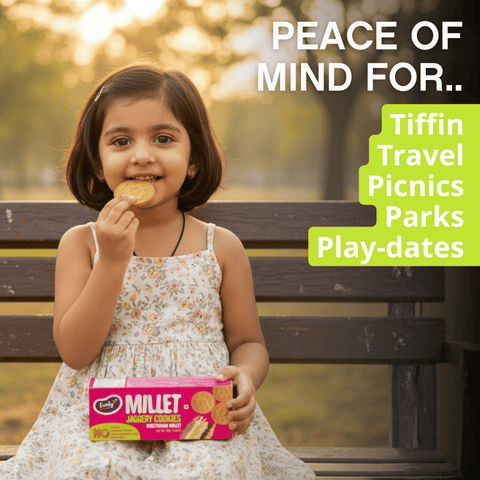 Chota Pack- Multi-grain Millet Jaggery Cookies