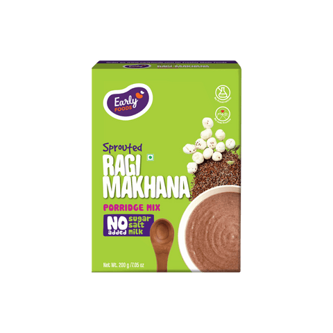 Sprouted Ragi Makhana Porridge Mix