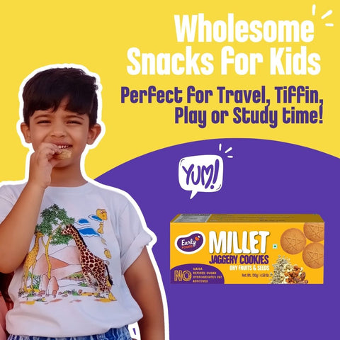 Dry Fruit Jaggery Cookies