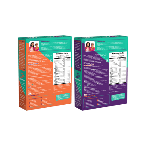 Pack of 2- Almond Choco & Dry Fruits Katori Cake Mix