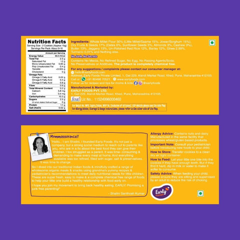 Dry Fruit Jaggery Cookies