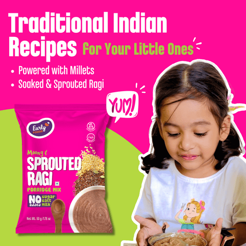 Trial Pack - Sprouted Ragi Porridge Mix  (Plain)