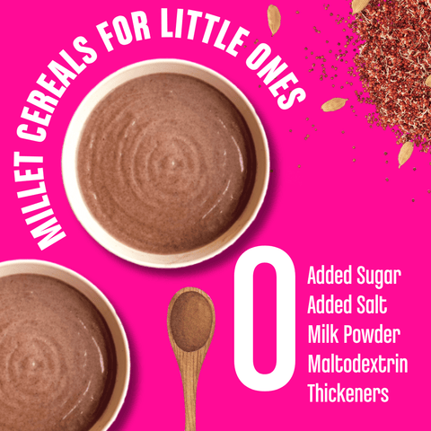 Trial Pack - Sprouted Ragi Porridge Mix  (Plain)