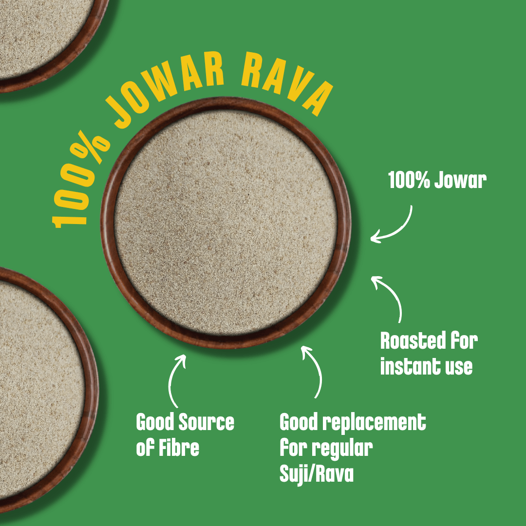 Early Foods Jowar Millet Rava | Ready to Cook | Instant Millet Rava ...