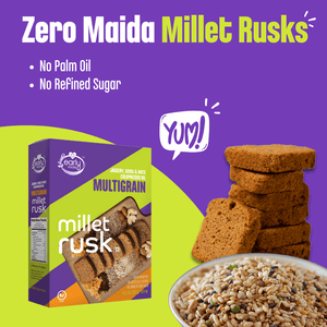 Pack of 2 -  Multigrain Millet Rusk
