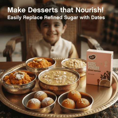 Combo Pack of 3 - Dry Dates Powder - Natural Sweetener