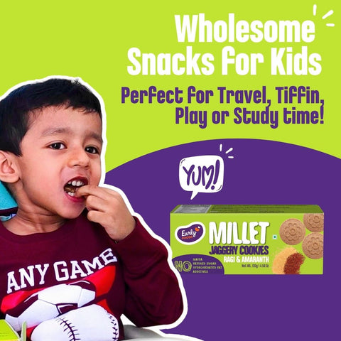 Twin Pack - Ragi Amaranth Jaggery Cookies