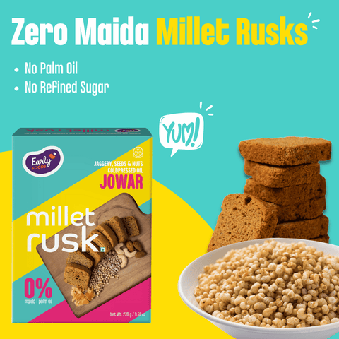 Twin Pack - Jowar Millet Rusk