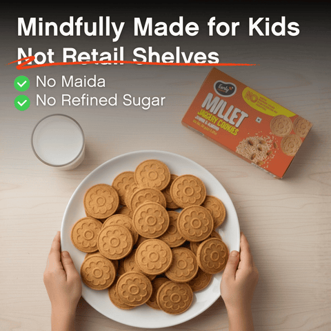 Chota Pack- Jowar Almond Jaggery Cookies