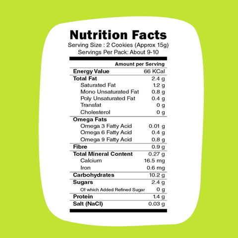 Twin Pack - Ragi Amaranth Jaggery Cookies