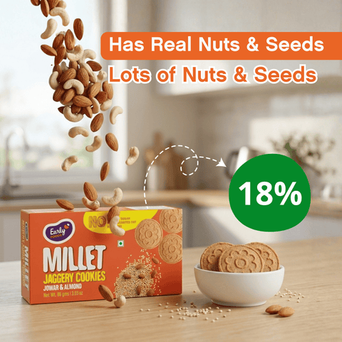 Chota Pack- Jowar Almond Jaggery Cookies