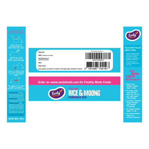 Rice & Moong Khichdi Mix