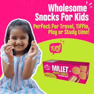 Chota Pack- Multi-grain Millet Jaggery Cookies