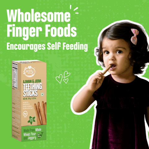 Whole Wheat Teething Sticks Ajwain Sticks Early Foods