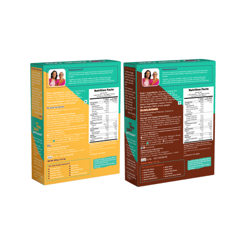 Pack of 2- Ragi Choco & Jowar Sesame Katori Cake Mix