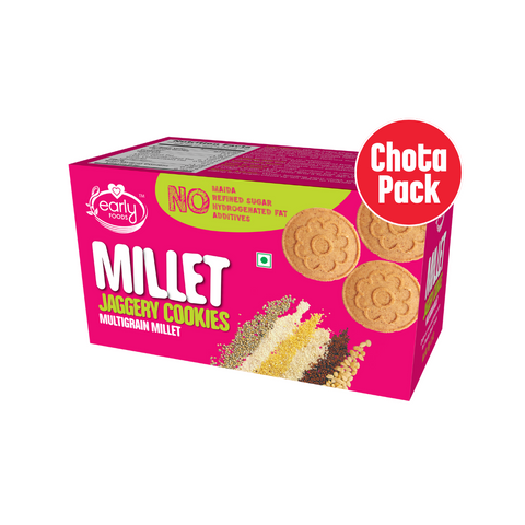 Gift Combo - Pack Of 6 Mini Millet Jaggery Cookies