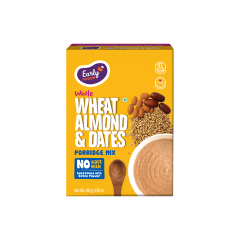 Whole Wheat Almond Date Porridge Mix