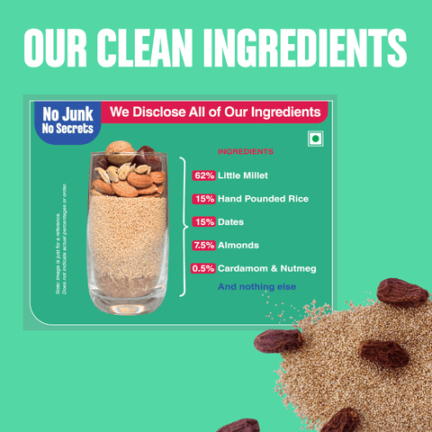 Little Millet Dates Porridge Mix