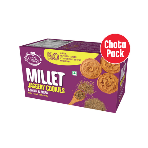 Gift Combo - Pack Of 6 Mini Millet Jaggery Cookies