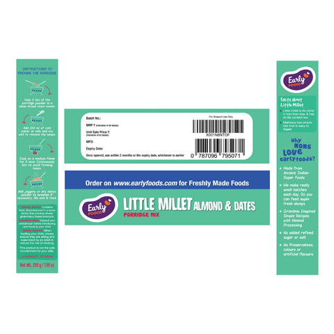Little Millet Dates Porridge Mix