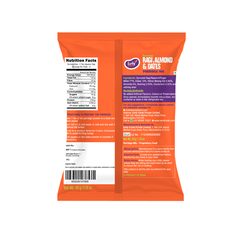 Trial Pack - Sprouted Ragi, Almond & Dates