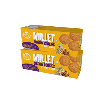 Twin Pack - Dry fruits & Seeds Jaggery Cookies