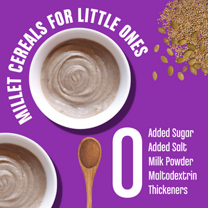 Combo of Porridges (Sathu Mavvu, Little Millet and Bajra)