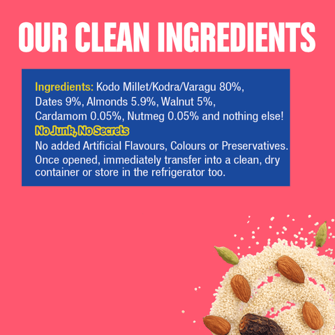 Trial Pack - Kodo Millet & Walnut Porridge Mix