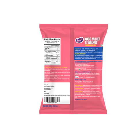 Trial Pack - Kodo Millet & Walnut Porridge Mix