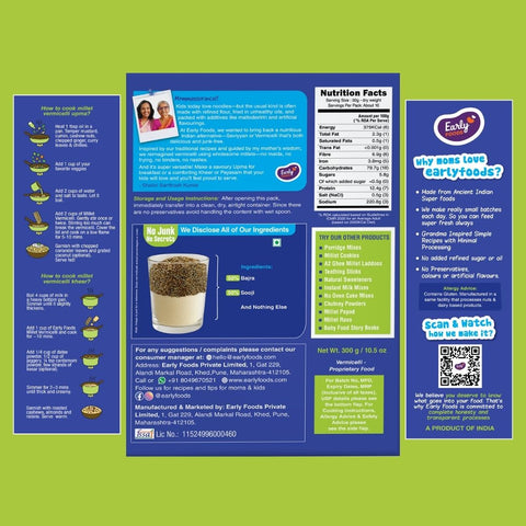 Assorted Pack of 3 - Ragi, Jowar & Bajra Vermicelli